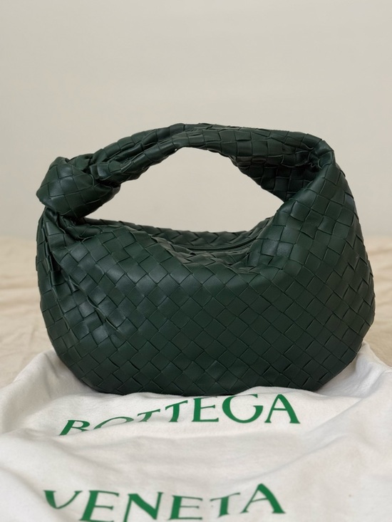 Bottega Veneta Handbags - Bottega Veneta Raintree Green Teen Jodie